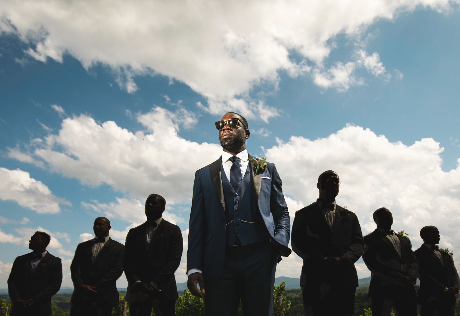 Wedding reception moment captured by JCM Photography